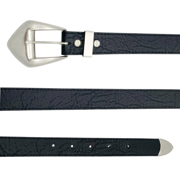 Slim Black Belt