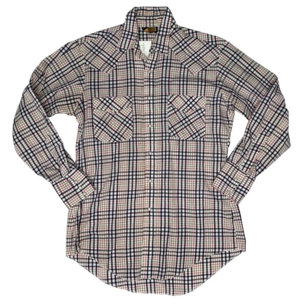 Holt Quality Western Wear Long Sleeve Pearl Snap- Size S