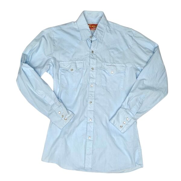 Ely Plains Long Sleeve Pearl Snap- Size 14.5/32-33