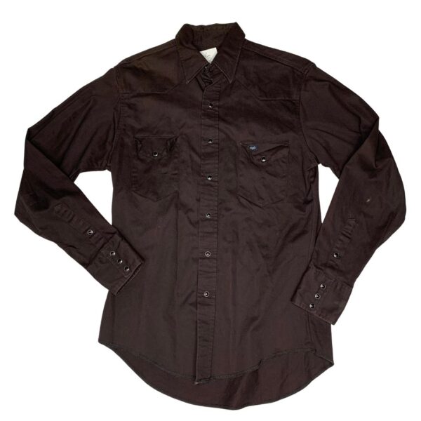 Wrangler Long Sleeve Pearl Snap- Size 15.5x35