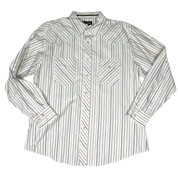 Wrangler Long Sleeve Pearl Snap- Size XL
