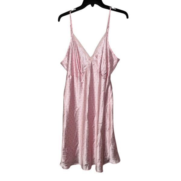 Adonna Pink Polka Dot Slip Dress- Size 1X