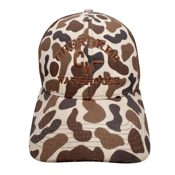 Cherokee Warehouse Camo Trucker Cap
