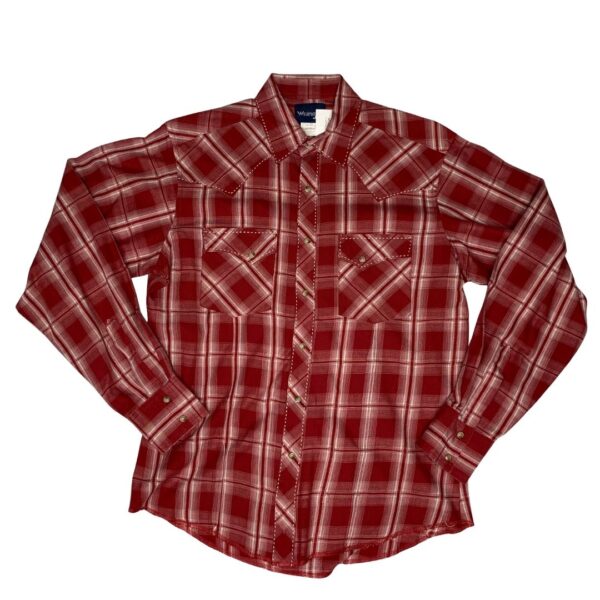 Wrangler Long Sleeve Pearl Snap- Size M