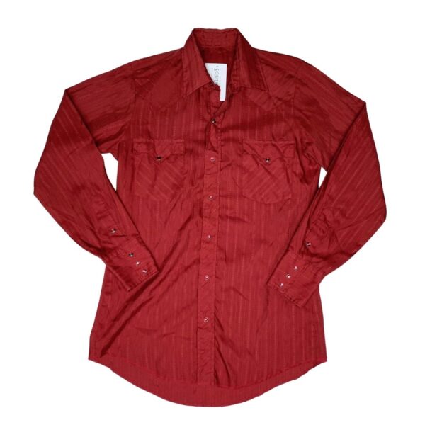 Handmade Long Sleeve Pearl Snap- Size unknown