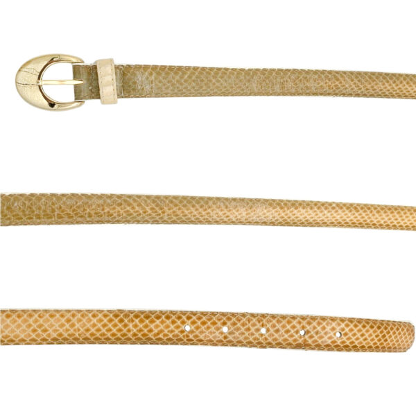Genuine Snake Skin Belt