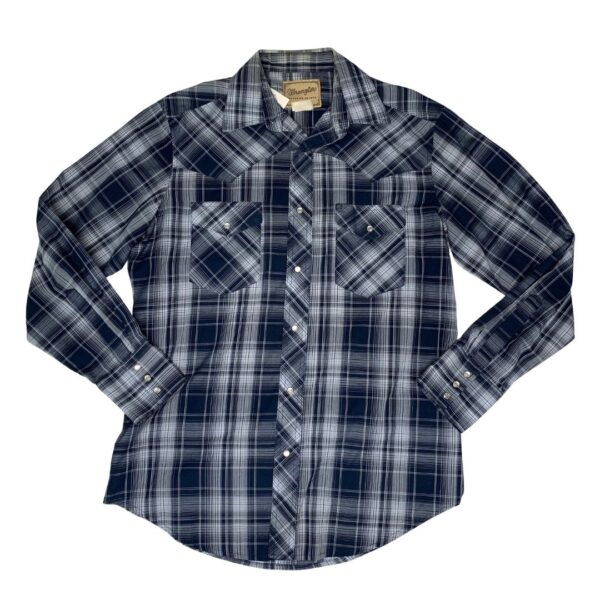 Wrangler Long Sleeve Pearl Snap- Size Unknown