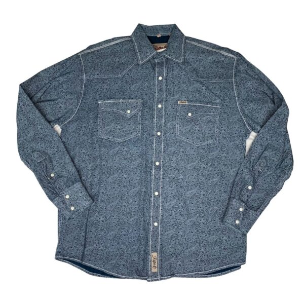 Rafter C Long Sleeve Pearl Snap- Size L