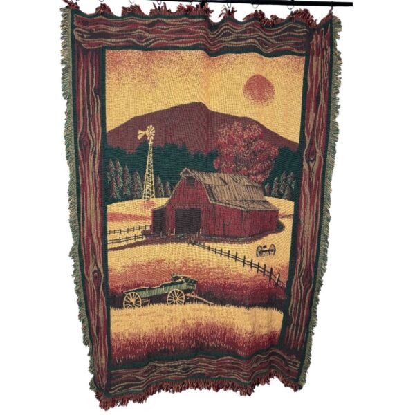Farm Tapestry Throw