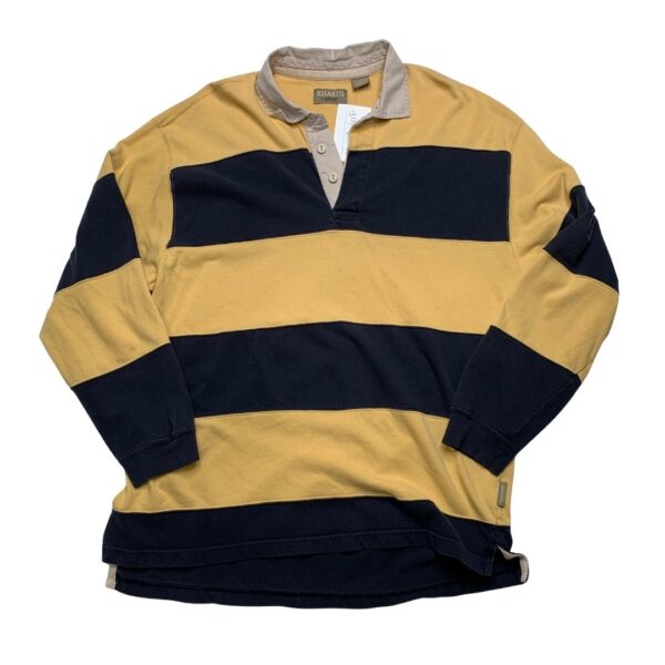 Khaki's by Arrow Striped Long Sleeve Shirt- Size L
