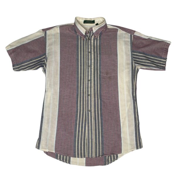 Loafers Short Sleeve Button Up- Size L