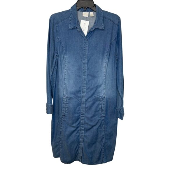 Chicos Denim Dress- Size 1