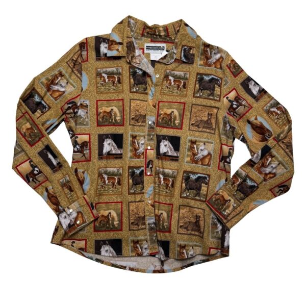 Panhandle Slim Long Sleeve Pearl Snap- Size L