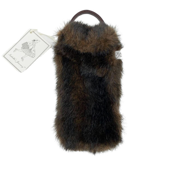 NEW Isabella's Journey Faux Fur Glasses Case