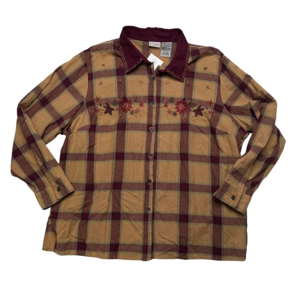 White Stag Long Sleeve Button Up- Size 18w/20w