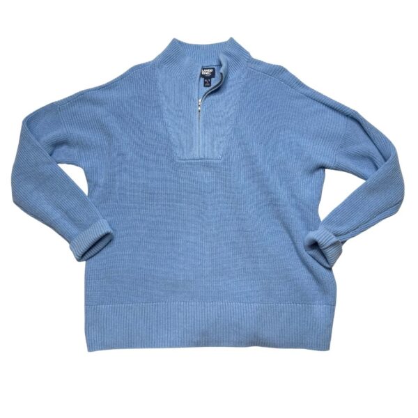 Lands End Quarter Zip Sweater- Size XL