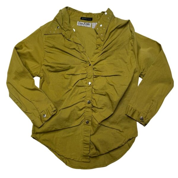 Erica Brooke Long Sleeve Button Up- Size XL (Fits Small)