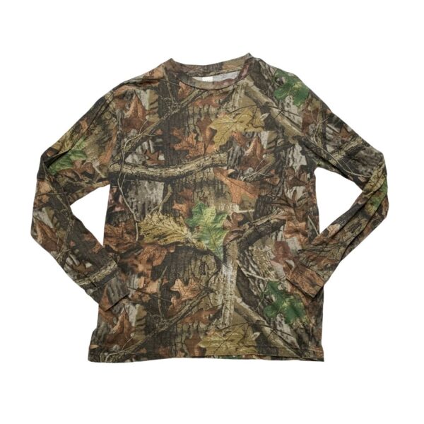 Walls Camo Long Sleeve T-Shirt- Size M