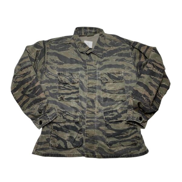 Tiger Camo Military Jacket- Size XL