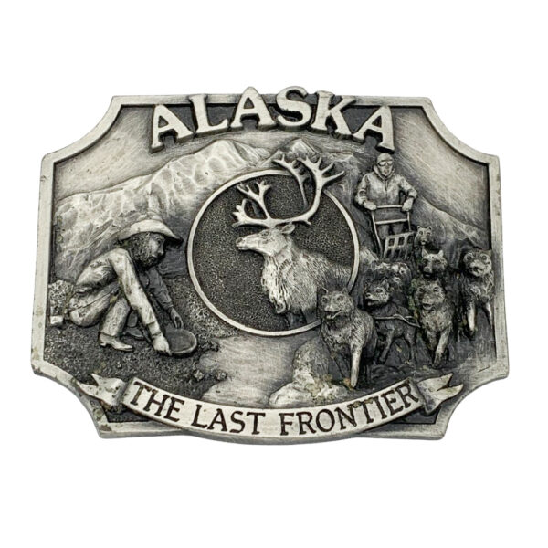 1982 Alaska The Last Frontier Buckle