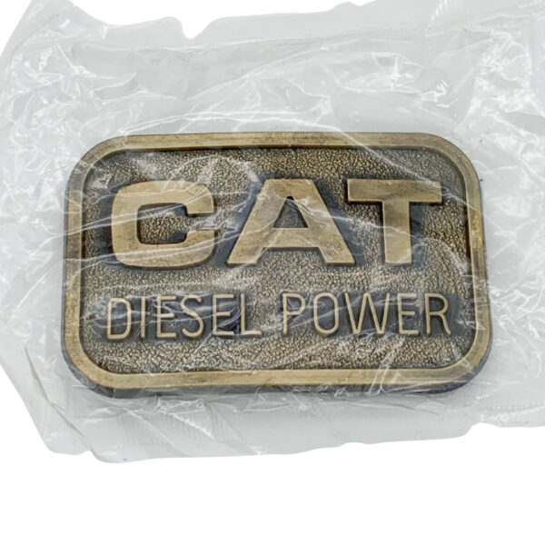 NEW 1982 CAT Buckle in Original Packaging