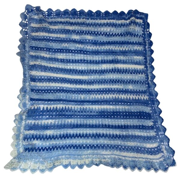 Blue Crochet Blanket