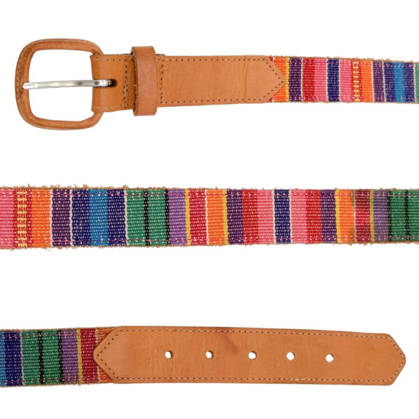Genuine Leather Serape Belt