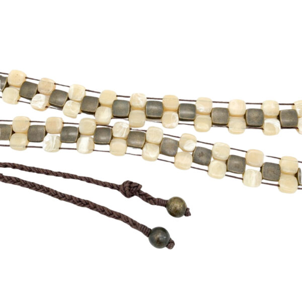 Brass & Stone Tie Belt