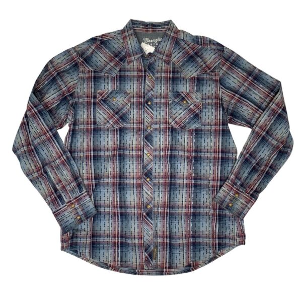 Wrangler Retro Long Sleeve Pearl Snap- Size XL