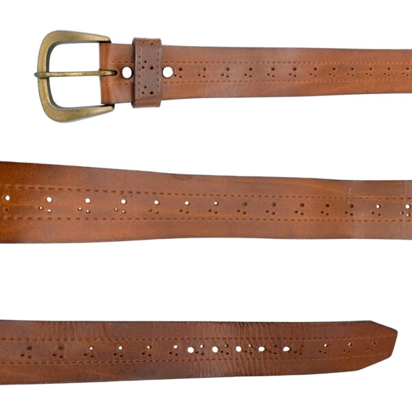 Buckboard Leather Belt- Size 30