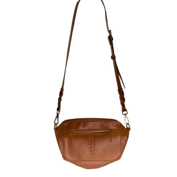 Faux Leather Crossbody Bag