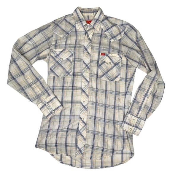 Ely Plains Long Sleeve Pearl Snap- Men's 14.5-33