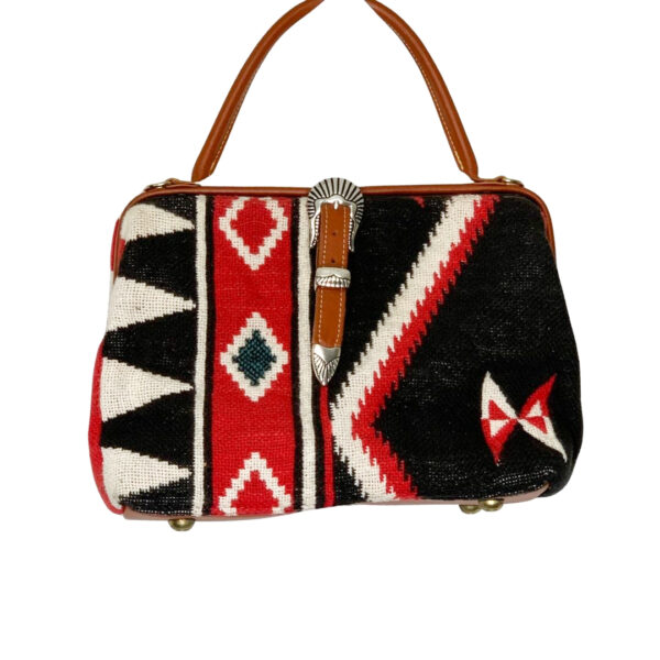 One of a Kind Aztec Tapestry Bag