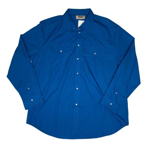 Duke Haband Long Sleeve Pearl Snap- Size Unknown