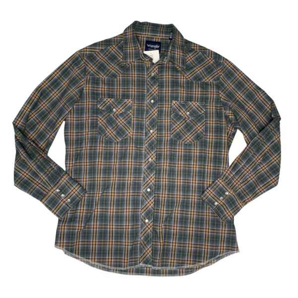 Wrangler Long Sleeve Pearl Snap- Size Unknown