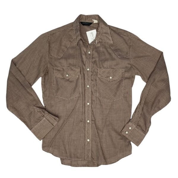 Gallery Long Sleeve Pearl Snap- Size S