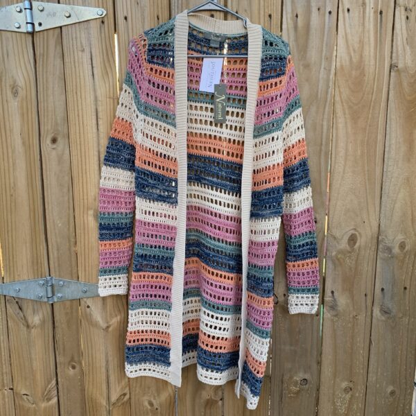 NEW Natural Reflections Sweater Cardigan- Size M