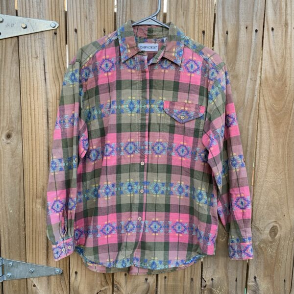 Cabin Creek Aztec Women’s Button Up- Size M