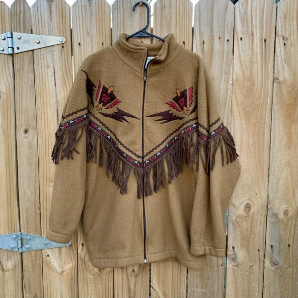 RARE Rafael Fringe Jacket- Size S (Very Oversized)