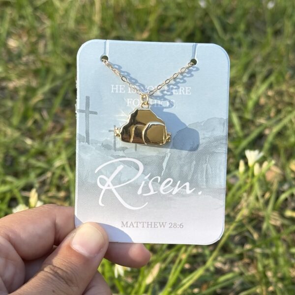 HE IS RISEN NECKLACE